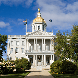 New Hampshire statehouse Concord NH