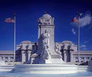 columbus statue fountain washington dc