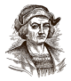 Christopher Columbus illustration