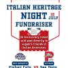 Friends of Italian Americans and Fisher Cats Fundraiser 10 July 2026